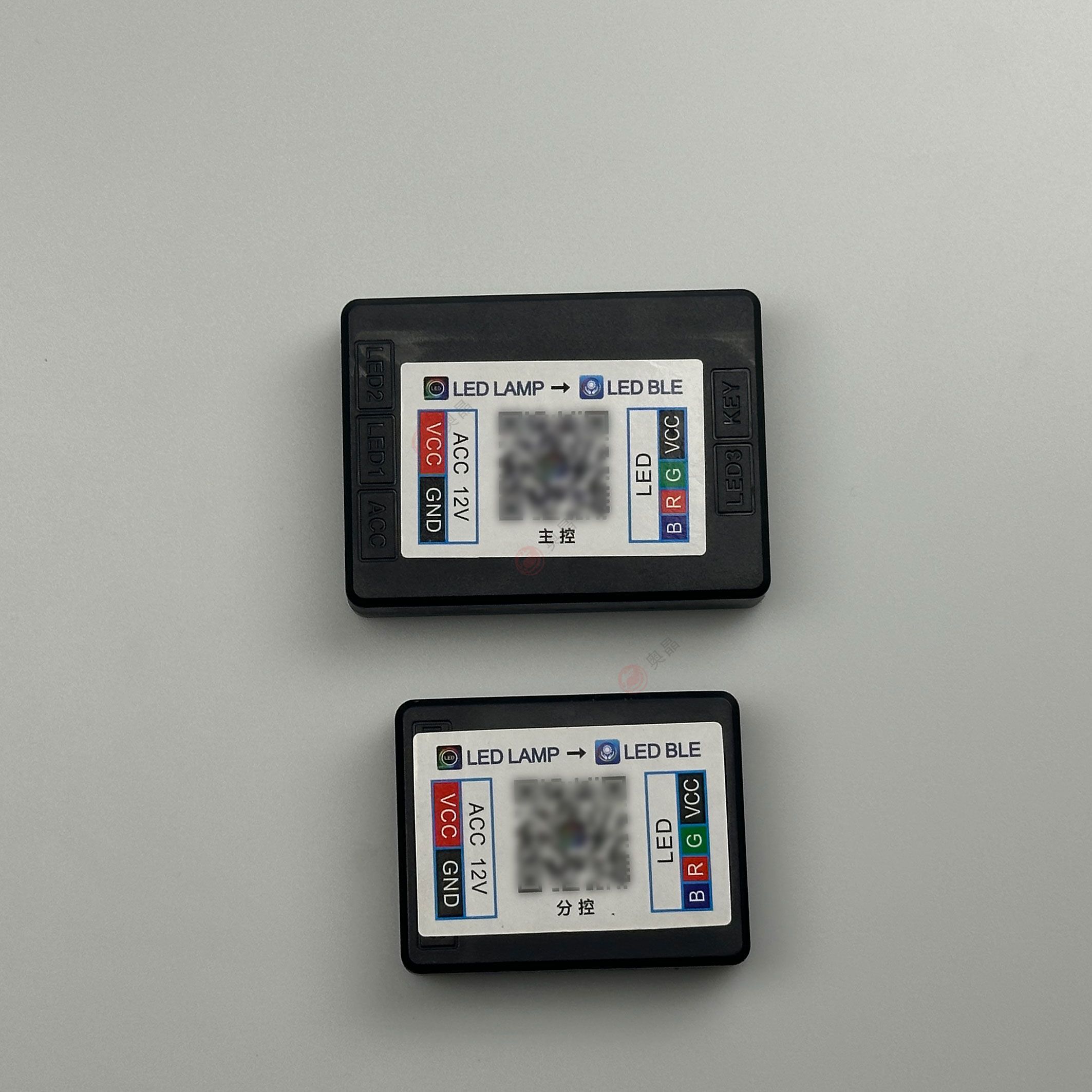汽车氛围灯主控制器 分控 64色 5VRGB APP控制器 蓝牙控制器(图10)