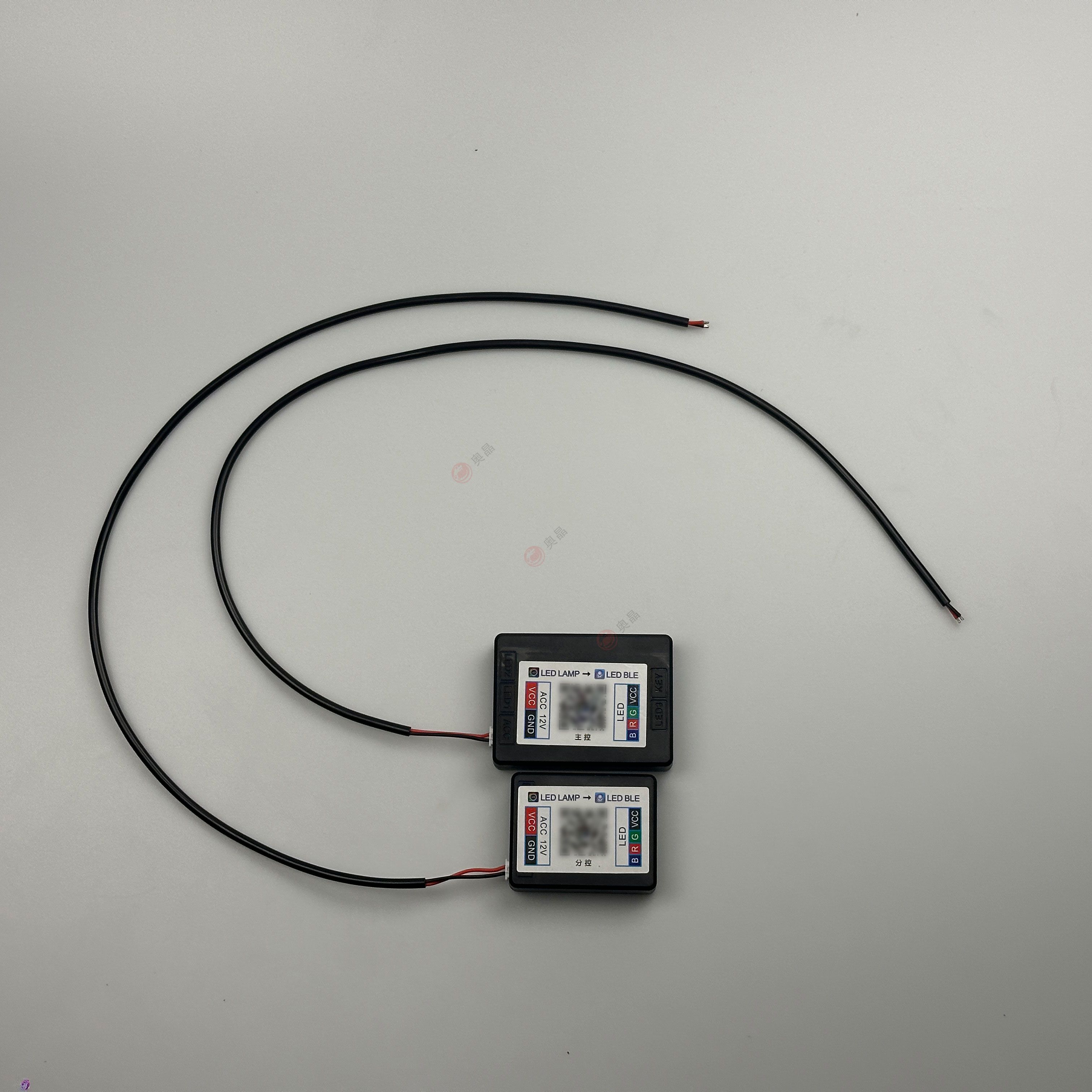 汽车氛围灯主控制器 分控 64色 5VRGB APP控制器 蓝牙控制器(图9)